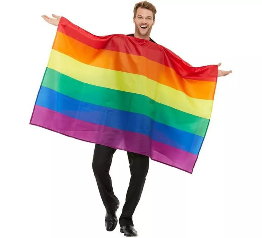 Translation missing: pt-PT.Disfraz de Bandera Arcoíris orgullo LGBT para adultos