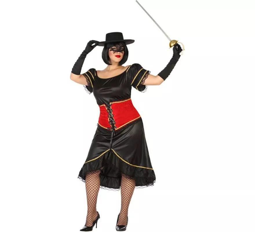 Translation missing: pt-PT.Disfraz de Bandida Enmascarada para mujer