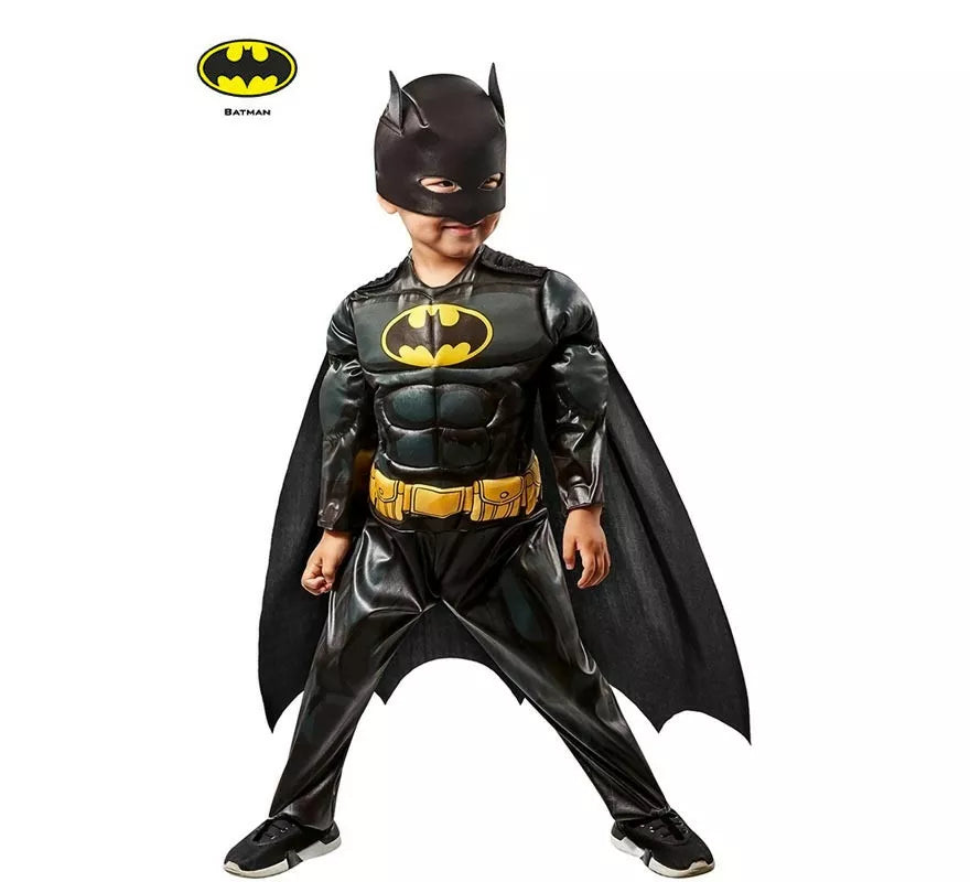 Translation missing: pt-PT.Disfraz de Batman Black Line Preschool para niño