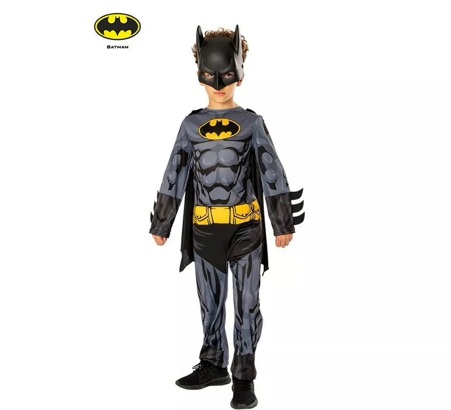 Translation missing: pt-PT.Disfraz de Batman Opp pecho simulado con máscara para niño