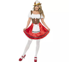 Fato bávaro para mulher na Oktoberfest