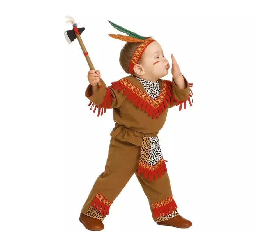 Translation missing: pt-PT.Disfraz de Bebé Indio lujo para niños de 1-3 años
