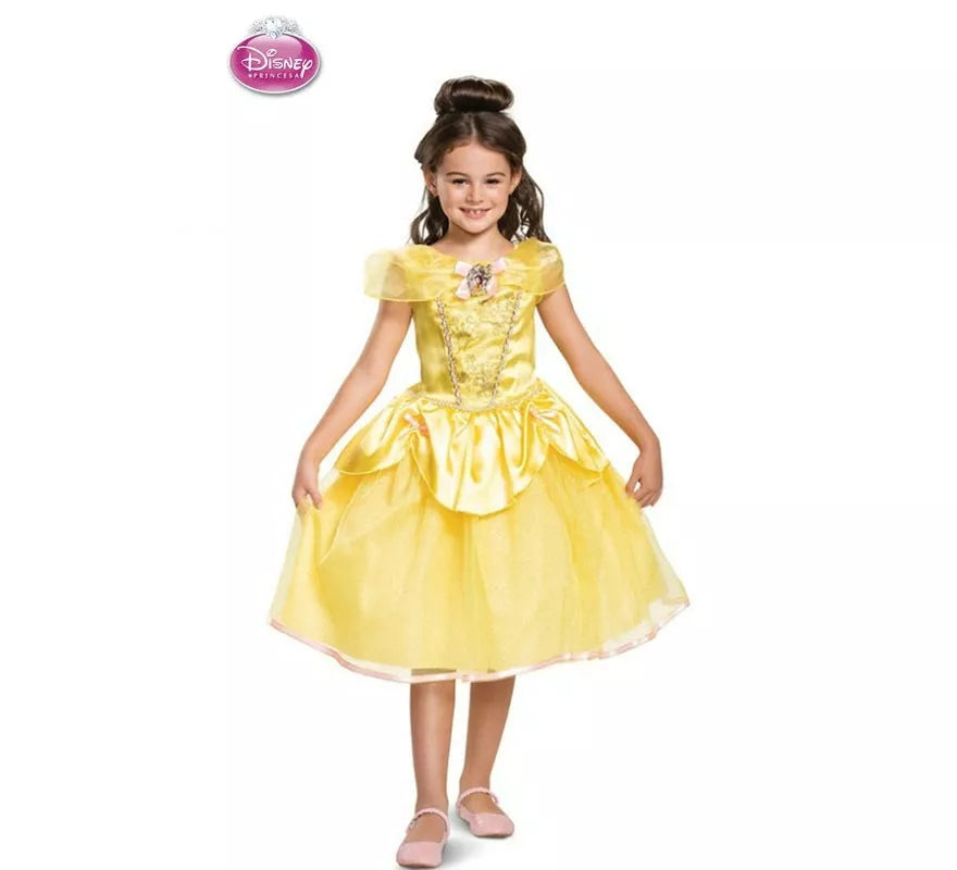 Translation missing: pt-PT.Disfraz de Bella Disney La Bella y la Bestia Deluxe para niña