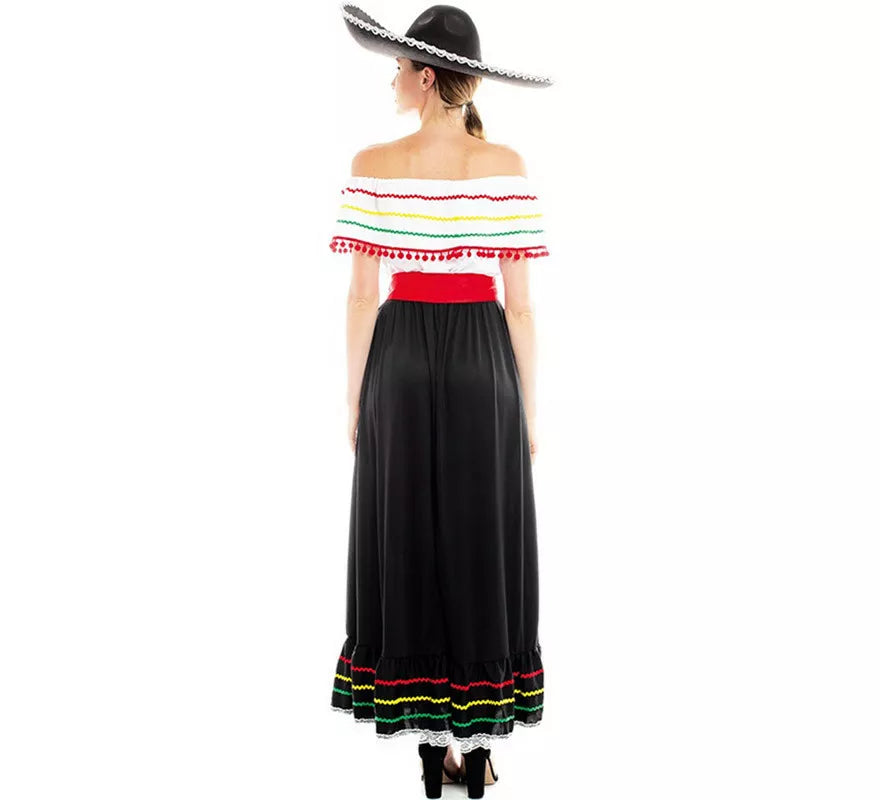 Translation missing: pt-PT.Disfraz de Belleza Mexicana con Falda para mujer