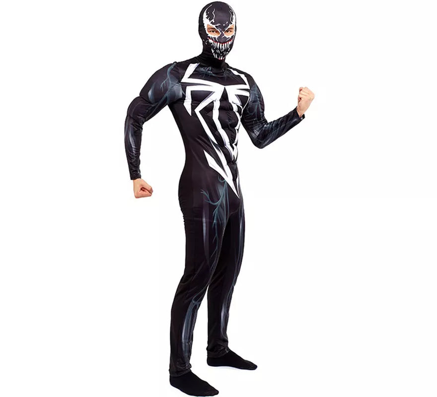Translation missing: pt-PT.Disfraz de Black Spider Maligno para hombre