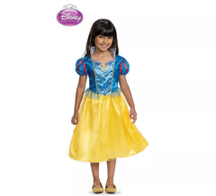 Fato clássica da Disney Branca de Neve para meninas