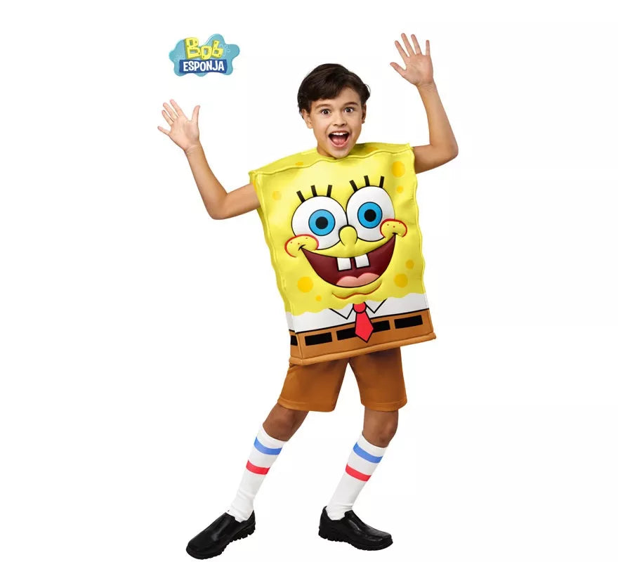 Translation missing: pt-PT.Disfraz de Bob Esponja Deluxe para niño