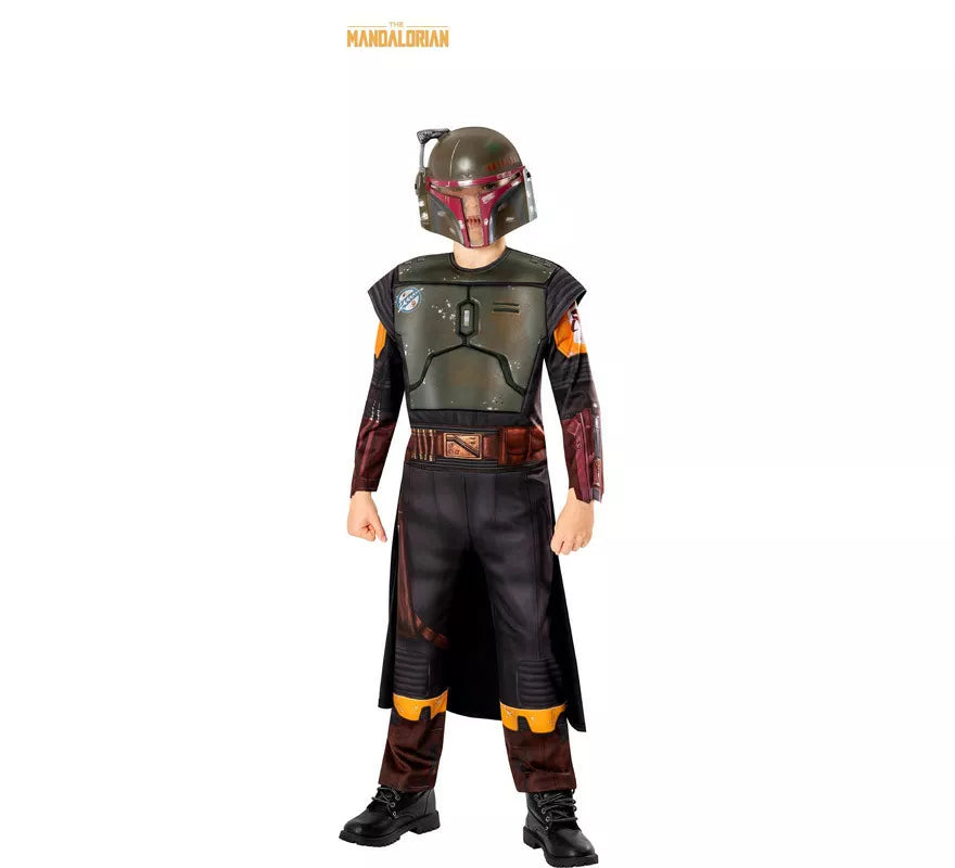 Disfraz de Boba Fett Deluxe de Star Wars para niño