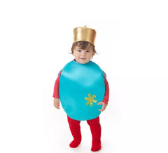 Fato de bola de Natal azul bebê