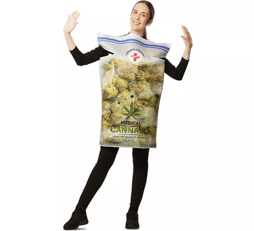 Translation missing: pt-PT.Disfraz de Bolsa de Cannabis Medicinal para adultos