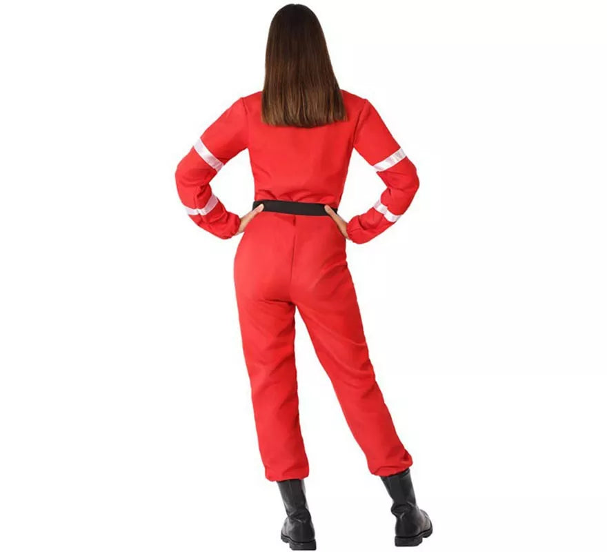 Translation missing: pt-PT.Disfraz de Bombera Rojo para mujer