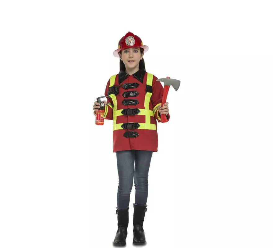 Translation missing: pt-PT.Disfraz de Bombero con accesorios para niños