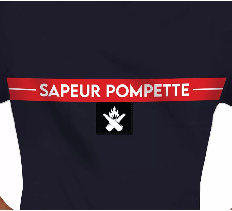 Translation missing: pt-PT.Disfraz de Bombero con Portabebidas para hombre