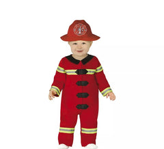 Fato de bombeiro bebê