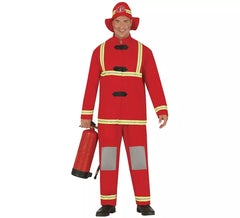 Fato de bombeiro para homem