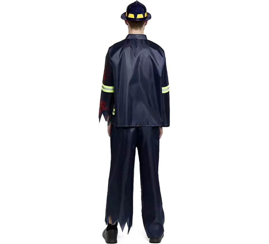 Translation missing: pt-PT.Disfraz de Bombero Zombie para hombre