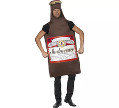 Fato de garrafa de cerveja Studmeister para adulto