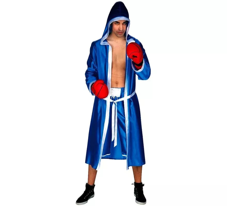 Translation missing: pt-PT.Disfraz de Boxeador Azul para hombre
