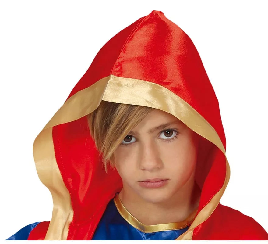 Translation missing: pt-PT.Disfraz de Boxeador Azul y Rojo para niños