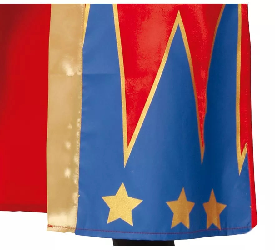 Translation missing: pt-PT.Disfraz de Boxeador Azul y Rojo para niños