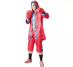 Fato de boxer vermelho para homem