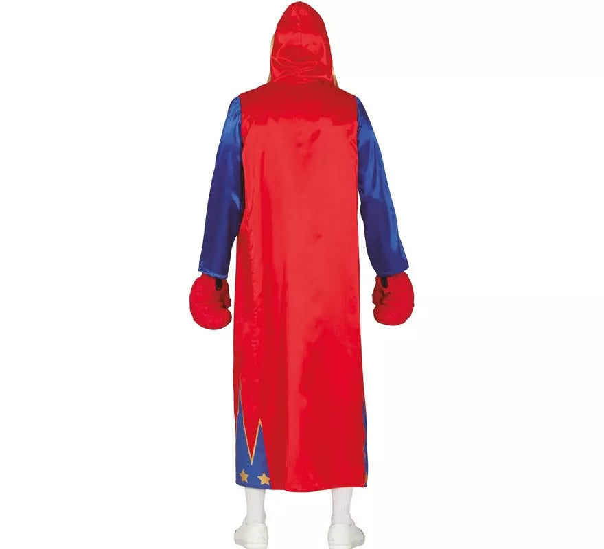 Translation missing: pt-PT.Disfraz de Boxeador Rojo y Azul para hombre