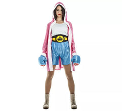 Fato de boxer para mulher