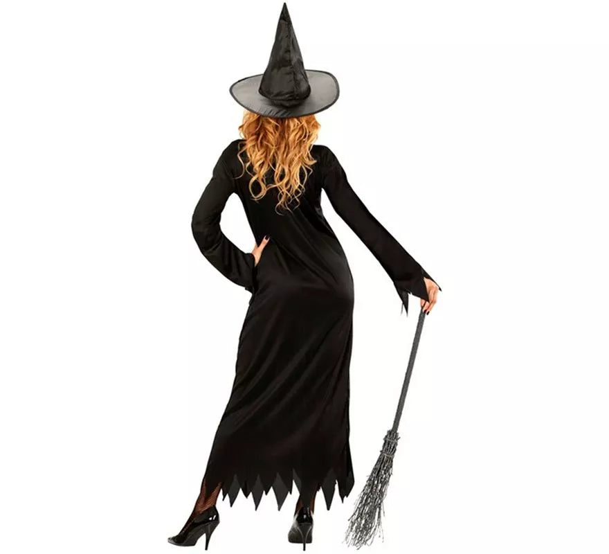 Disfraz de Bruja con Sombrero para mujer