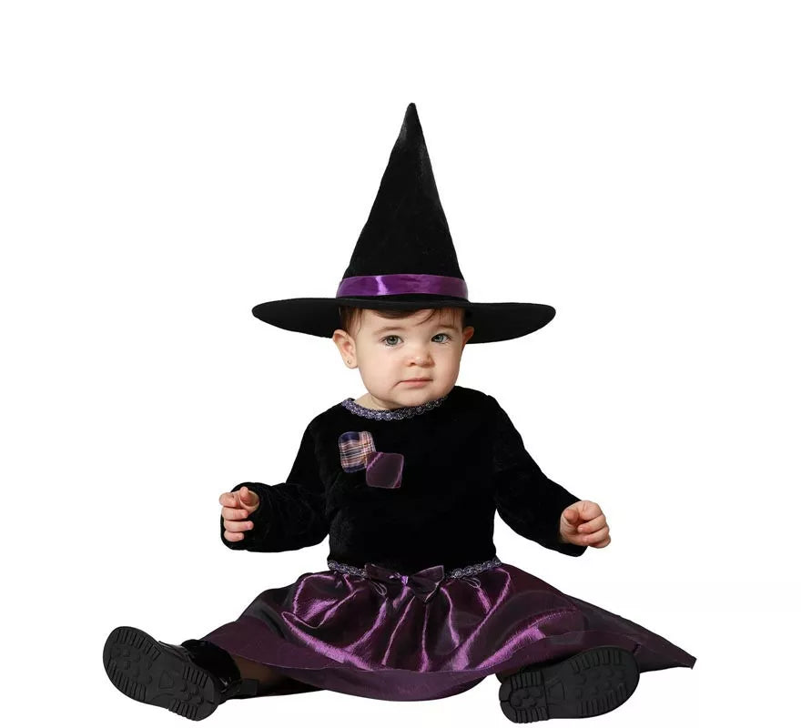 Translation missing: pt-PT.Disfraz de Bruja Morado para bebé y niña