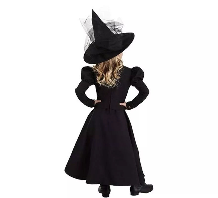 Translation missing: pt-PT.Disfraz de Bruja Negra para niña