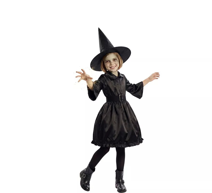 Disfraz de Bruja Oscura para niña