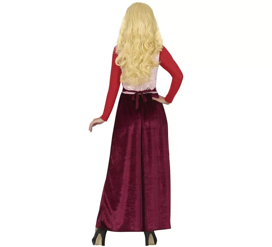Translation missing: pt-PT.Disfraz de Bruja rojo para mujer
