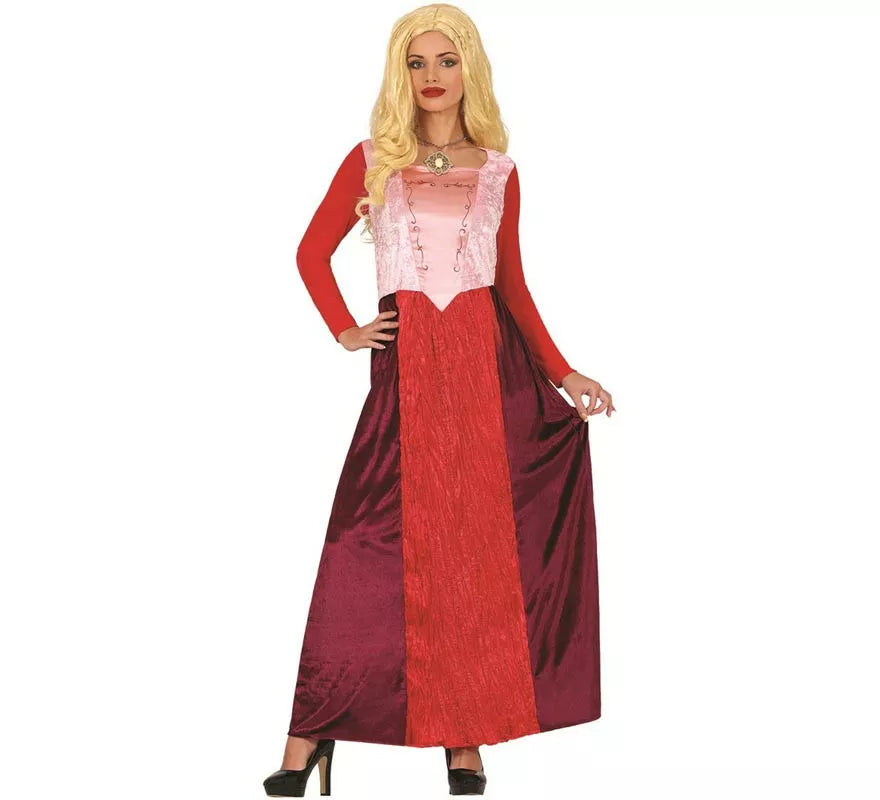 Translation missing: pt-PT.Disfraz de Bruja rojo para mujer