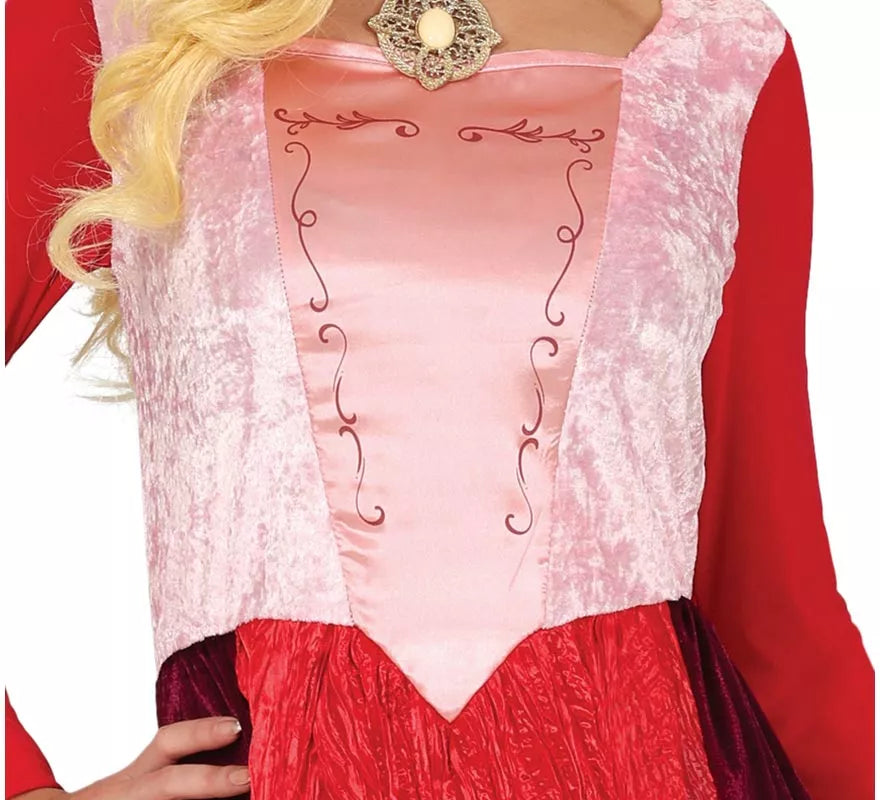 Translation missing: pt-PT.Disfraz de Bruja rojo para mujer