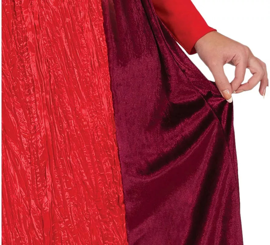 Translation missing: pt-PT.Disfraz de Bruja rojo para mujer