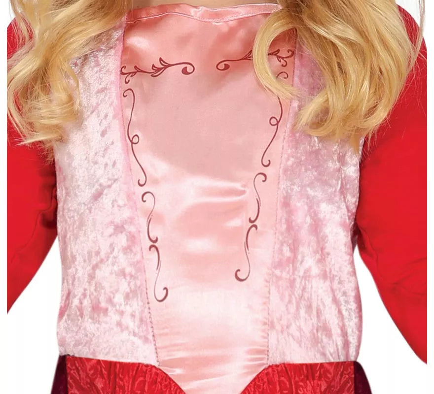 Translation missing: pt-PT.Disfraz de Bruja rojo para niña