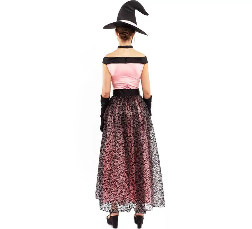 Translation missing: pt-PT.Disfraz de Bruja Rosa Vintage para mujer