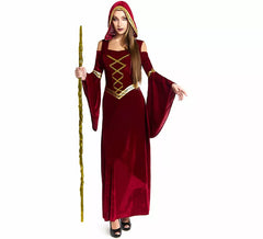 Fato de Bruxa Sacerdotisa para Mulheres