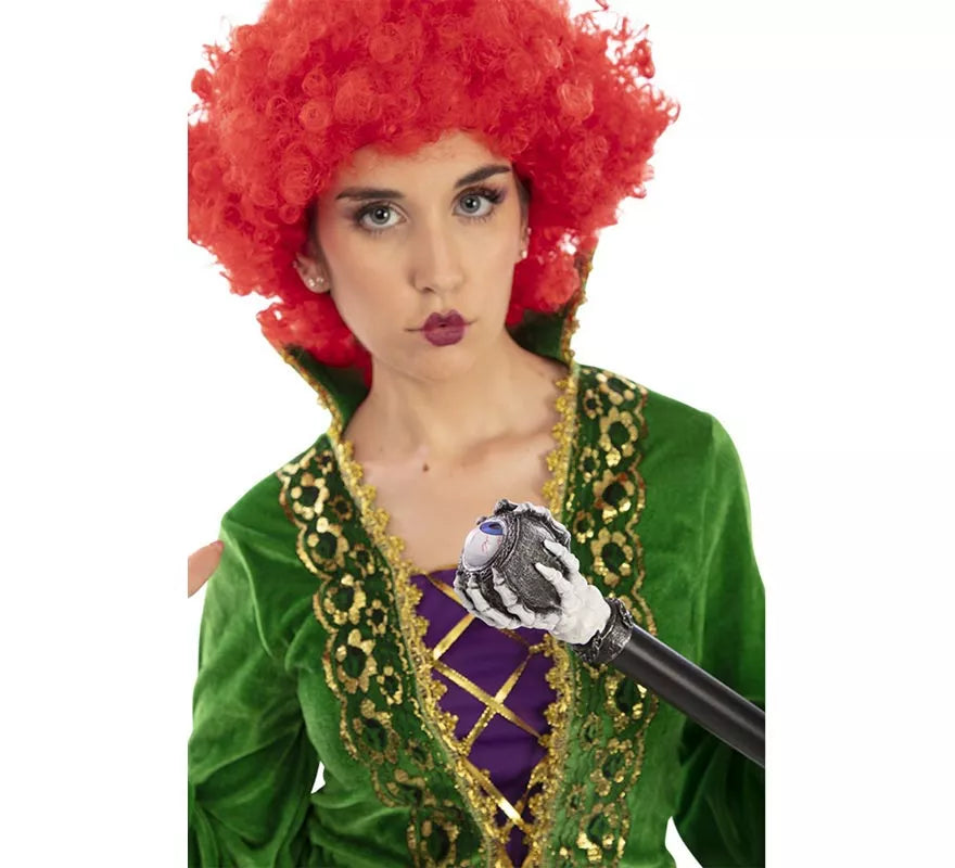 Disfraz de Bruja verde para mujer
