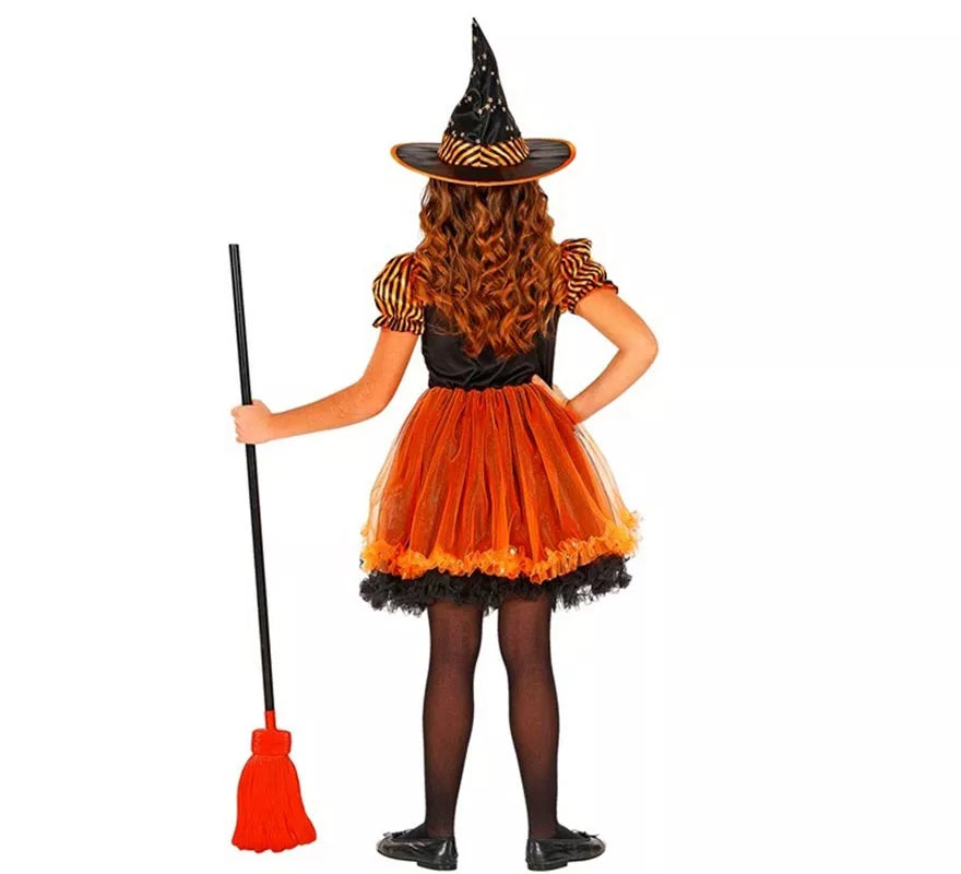 Translation missing: pt-PT.Disfraz de Brujita Calabaza para niña