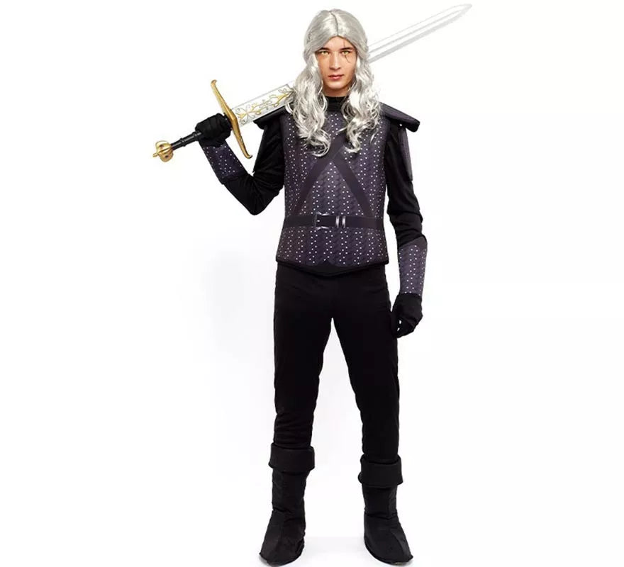Translation missing: pt-PT.Disfraz de Brujo Medieval oscuro para hombre