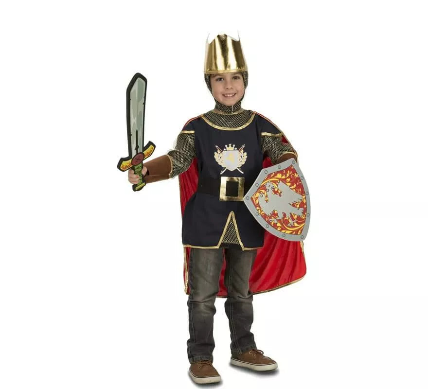 Translation missing: pt-PT.Disfraz de Caballero Medieval con accesorios para niños