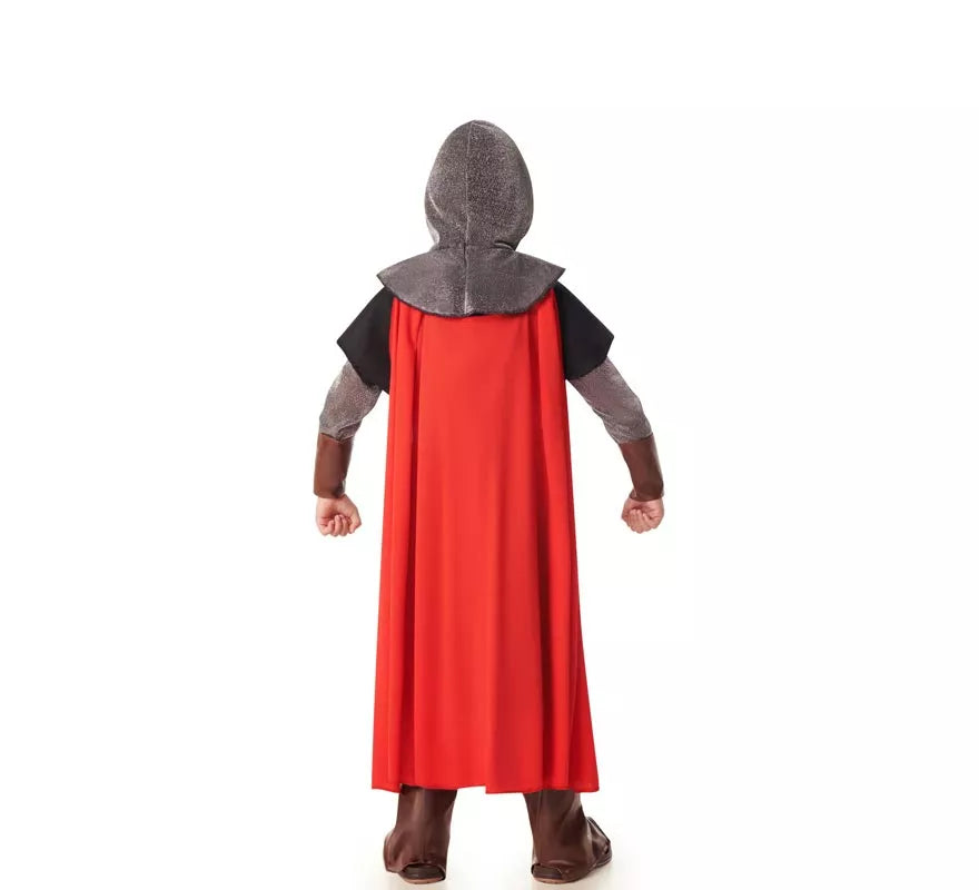 Translation missing: pt-PT.Disfraz de Caballero Medieval León negro para niños
