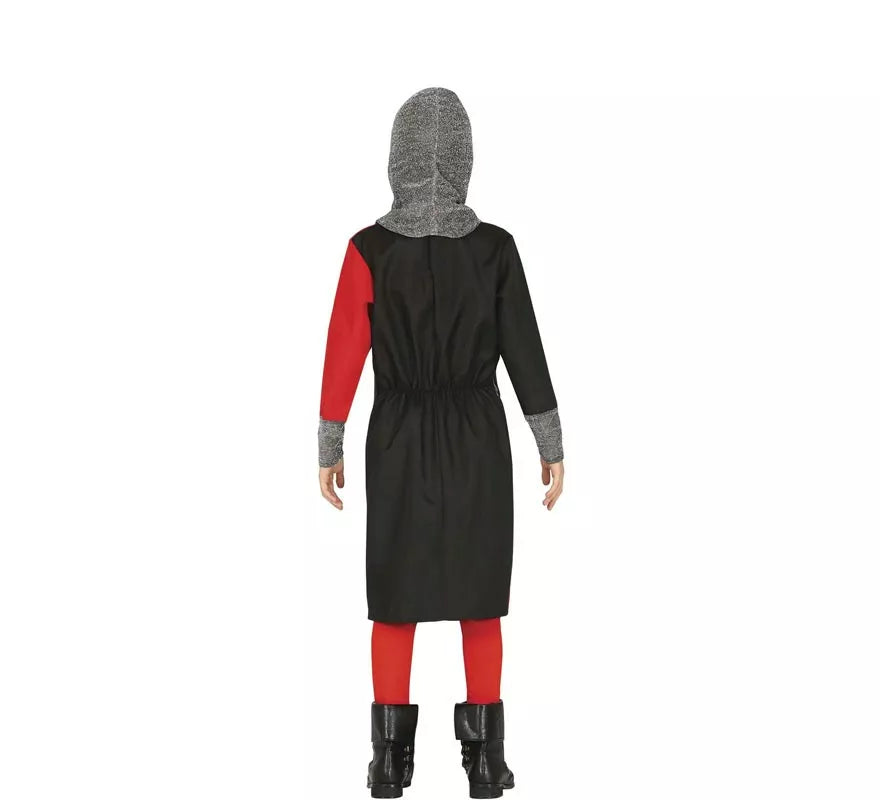 Translation missing: pt-PT.Disfraz de Caballero Medieval Oscuro para niño
