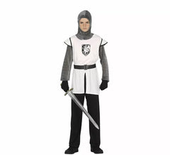 Fato de cavaleiro medieval para adolescente