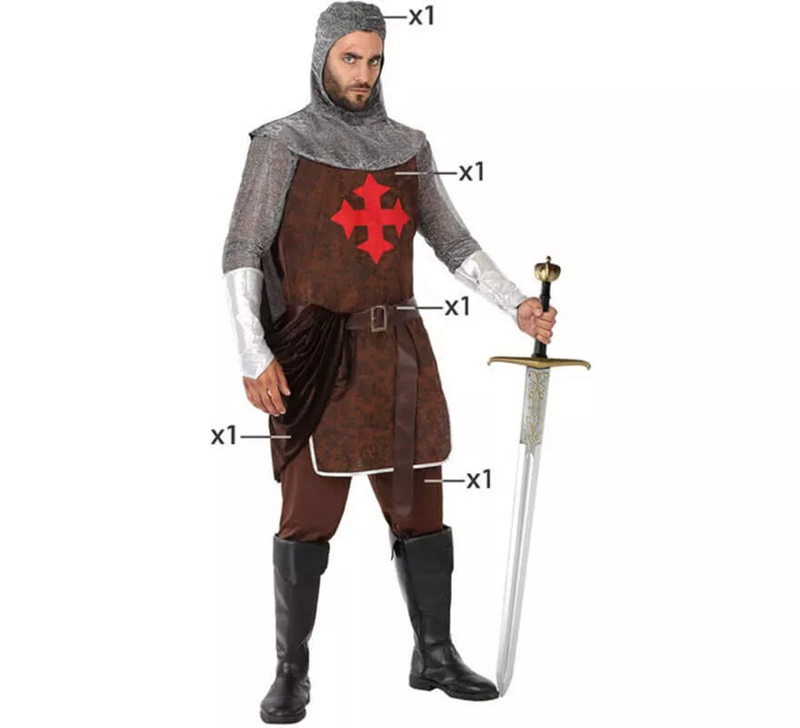 Translation missing: pt-PT.Disfraz de Caballero Medieval para hombre