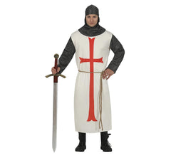 Fato de cavaleiro templário para homens