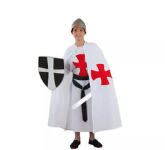 Fato de Cavaleiro Templário para menino