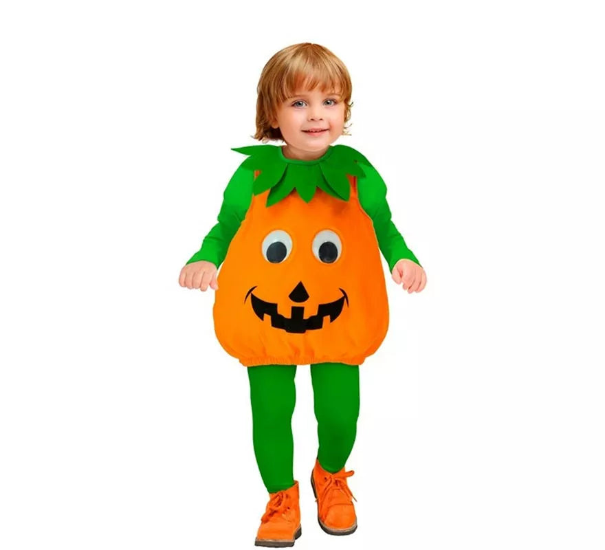 Translation missing: pt-PT.Disfraz de Calabaza sonriente para bebé