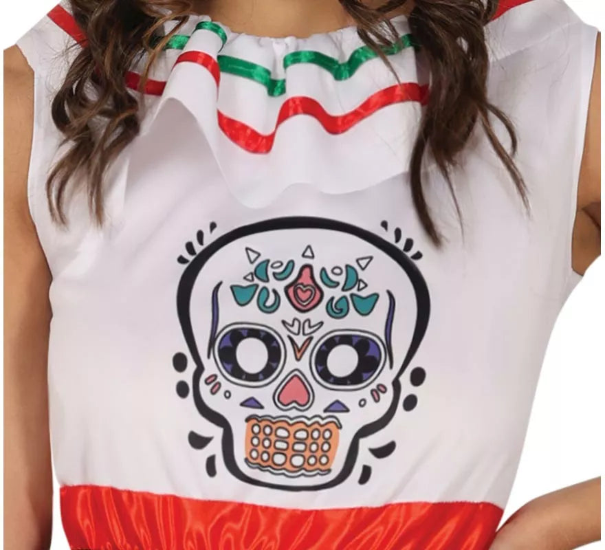 Translation missing: pt-PT.Disfraz de Calavera Catrina Calavera para mujer